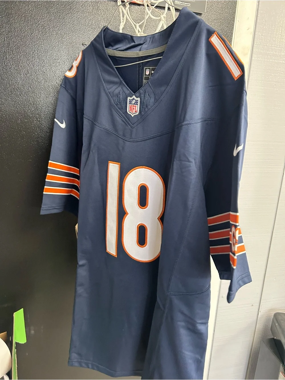 Nike Men’s Navy Blue Chicago Bears Caleb Wilson Jersey